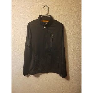 Quicksilver Mens Jacket Performance Size Medium Black Warm